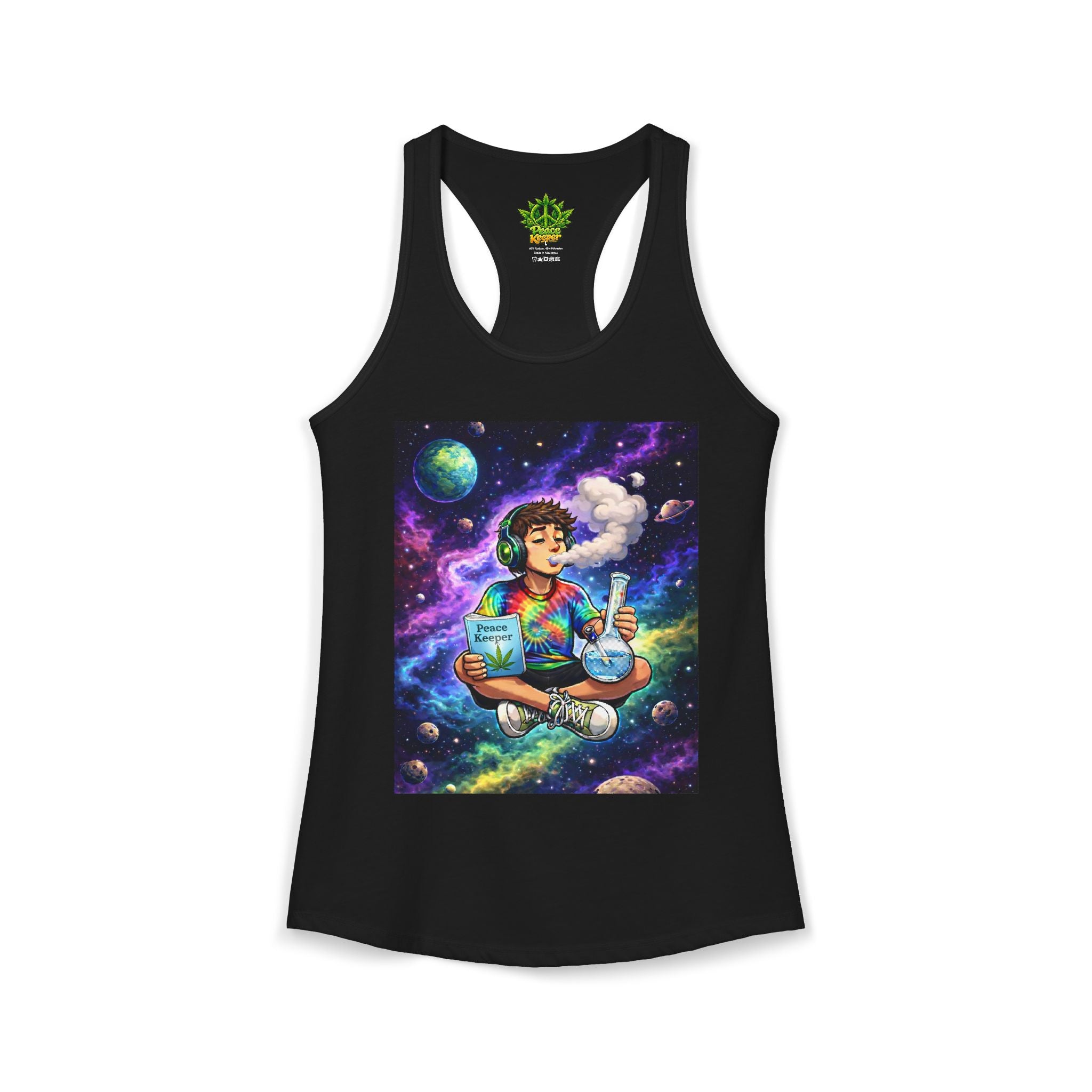Space Stoner Racerback Tank