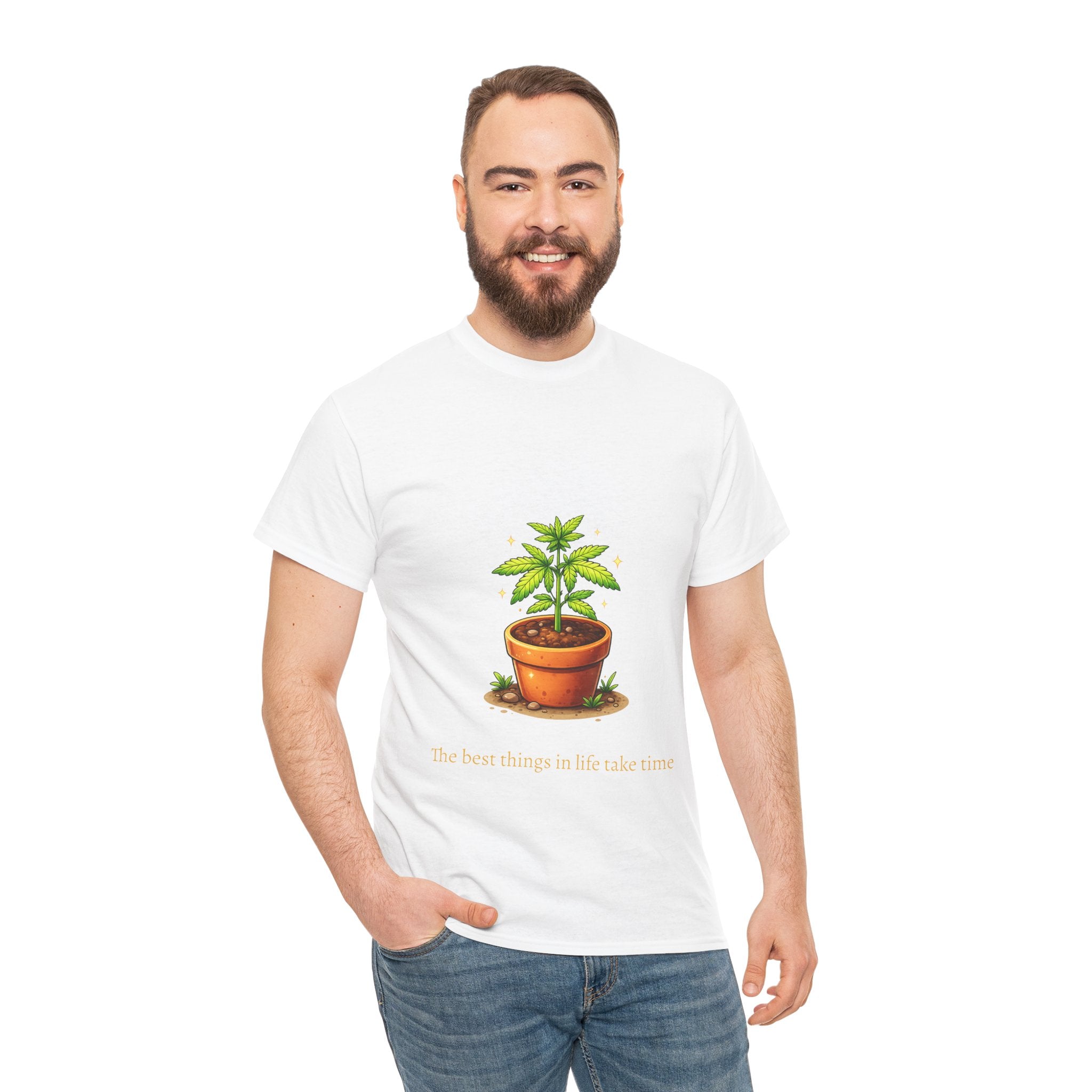 Baby marijuana plant shirt