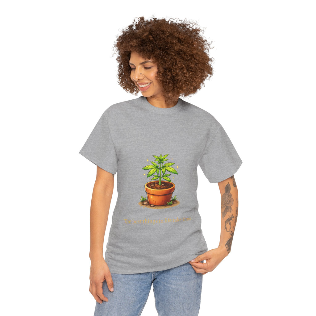 Baby marijuana plant shirt