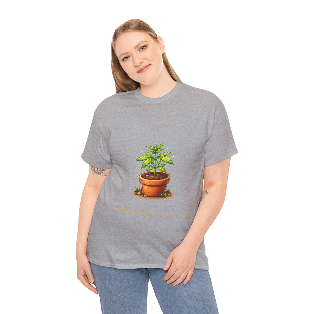 Baby marijuana plant shirt