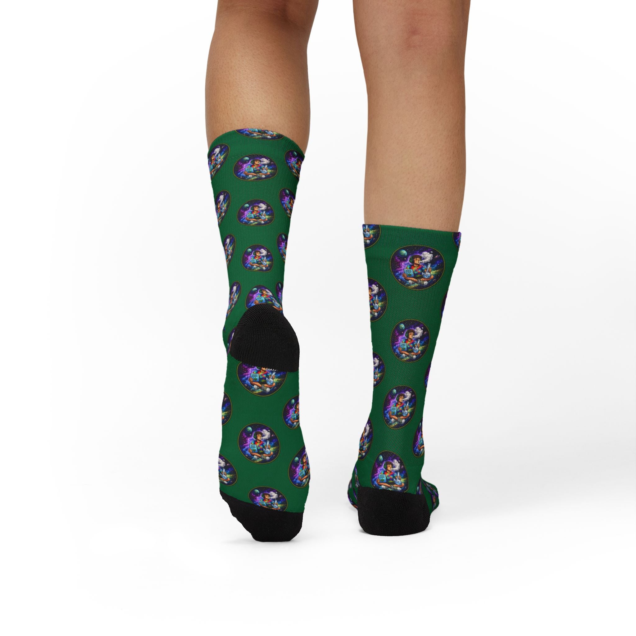 Green Space Stoner socks