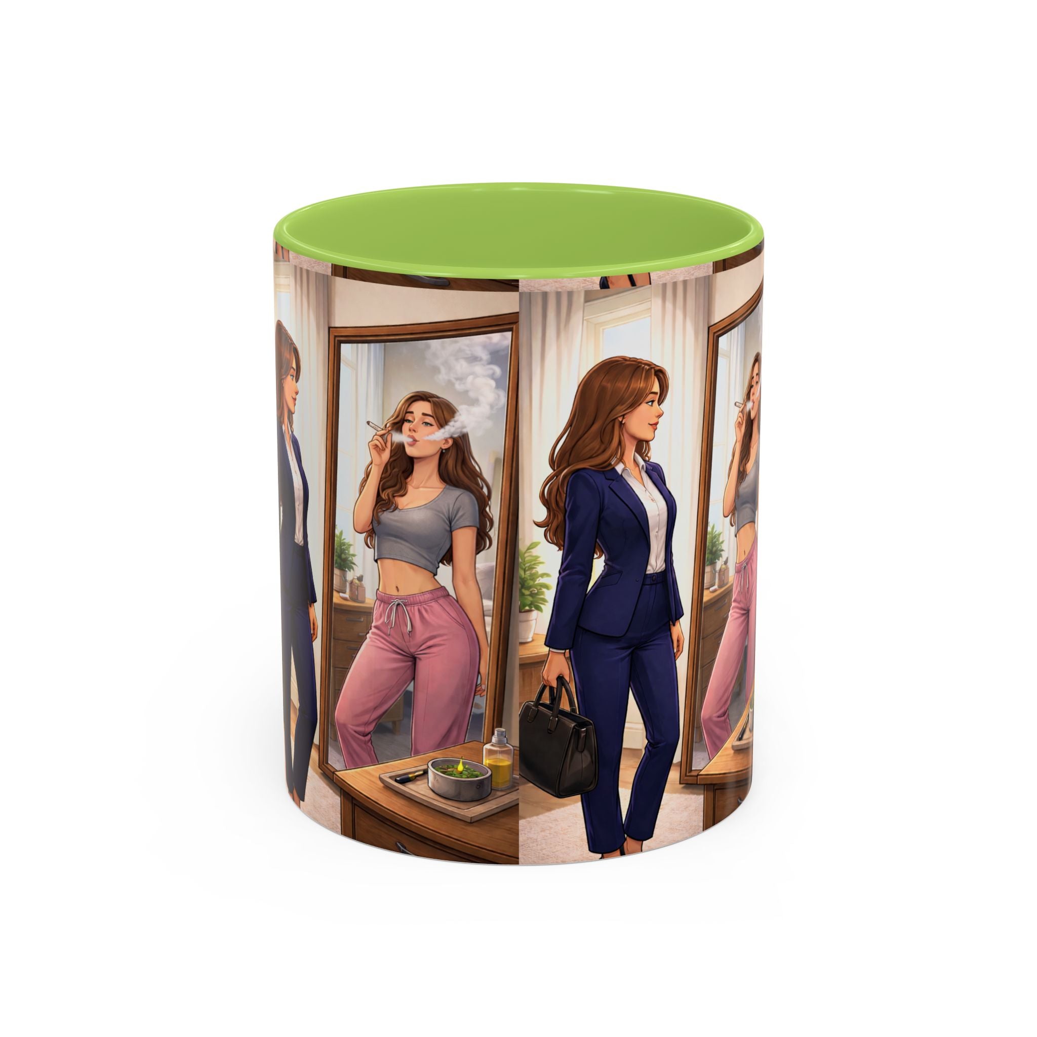 Coffee Mug —corporate stoner girl