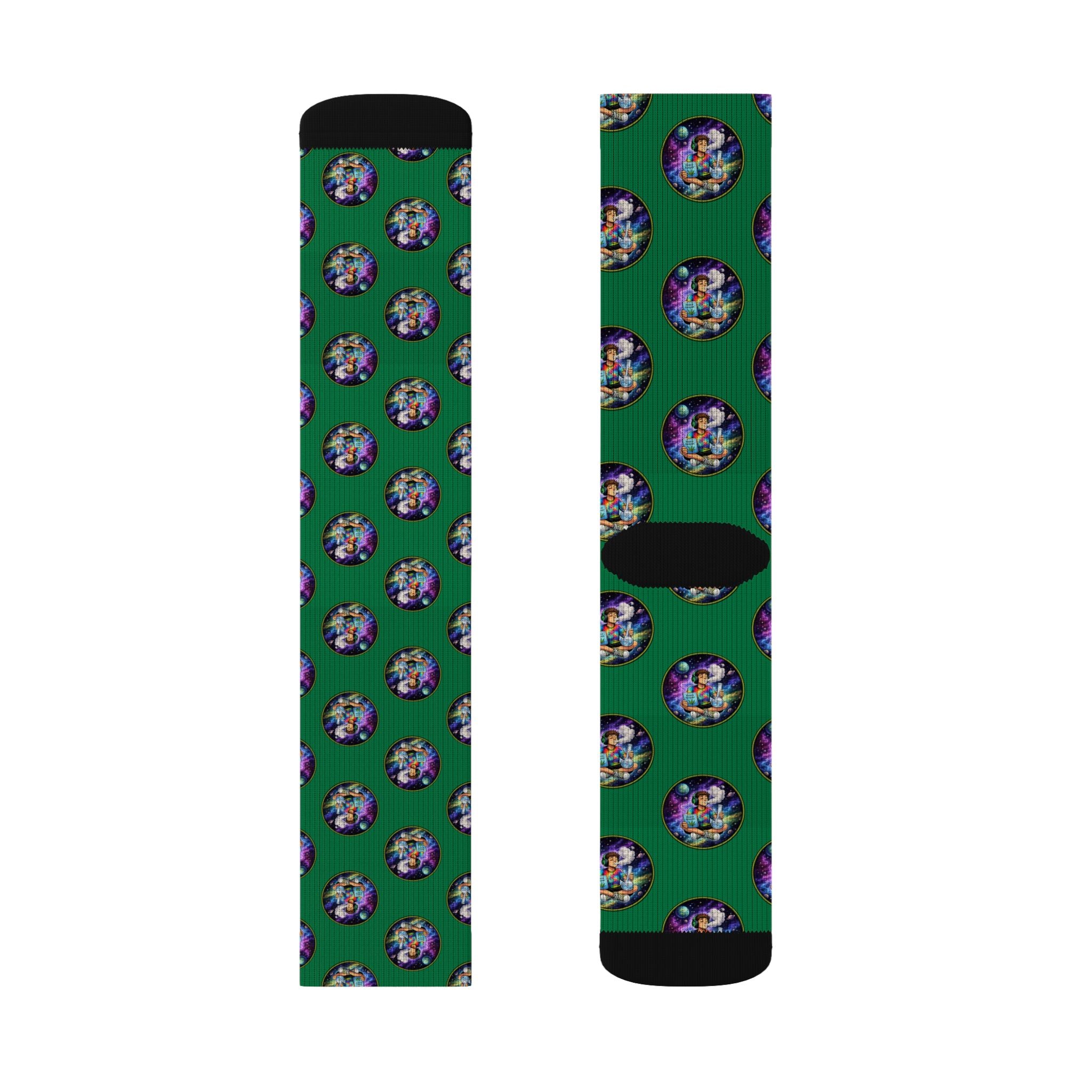 Green Space Stoner socks