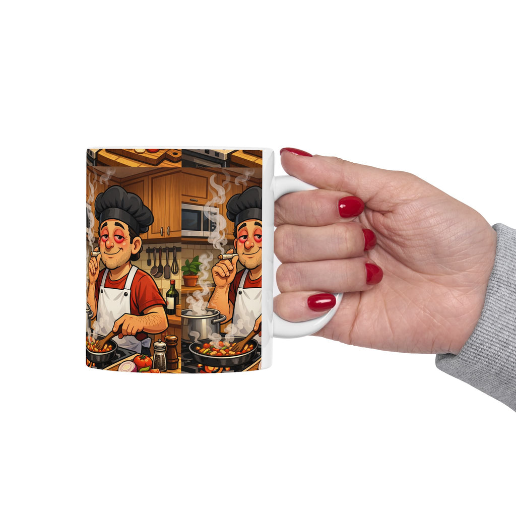High chef coffee mug