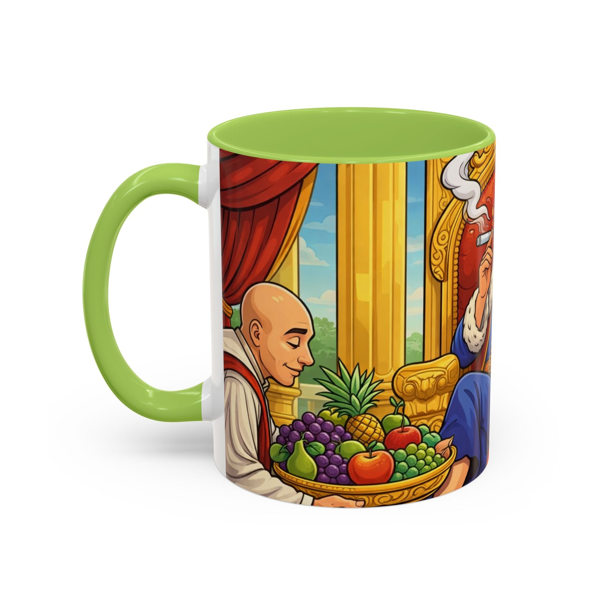 Coffee Mug —Eat like a king, smoke like a king