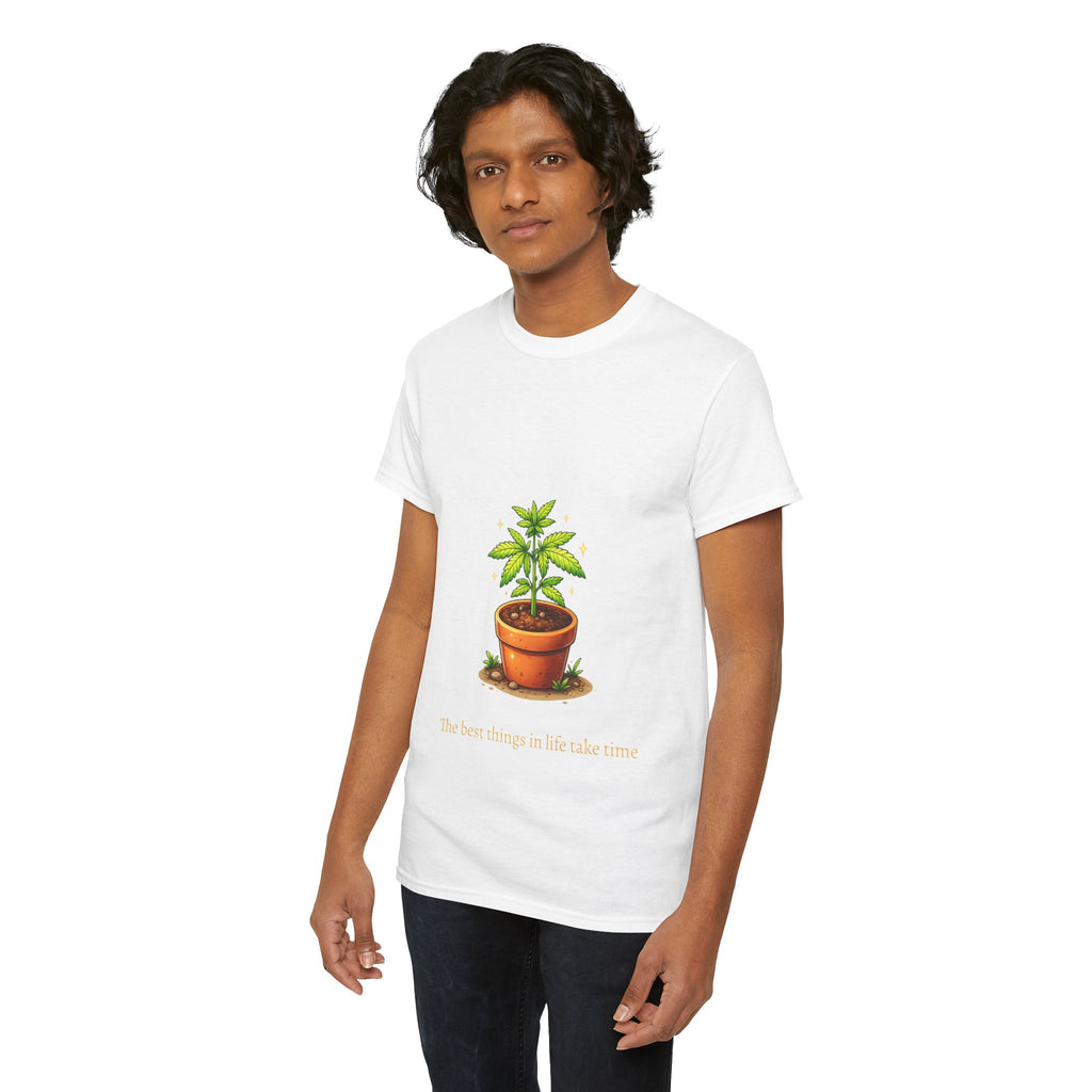 Baby marijuana plant shirt