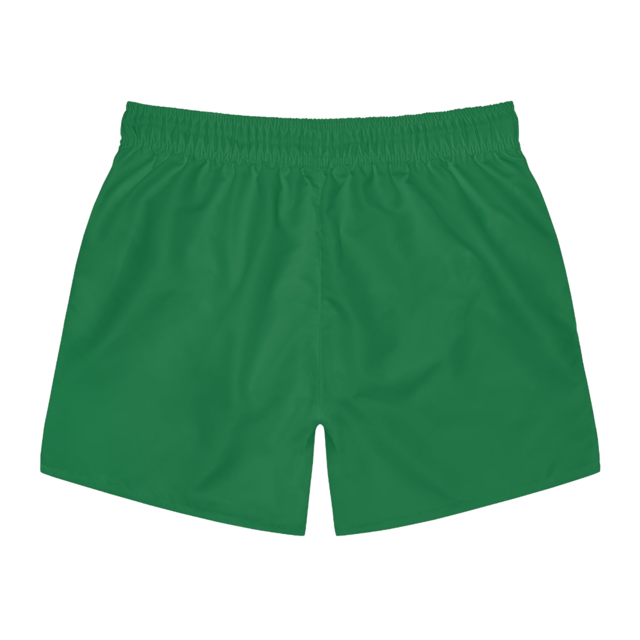 Green space stoner swim trunks