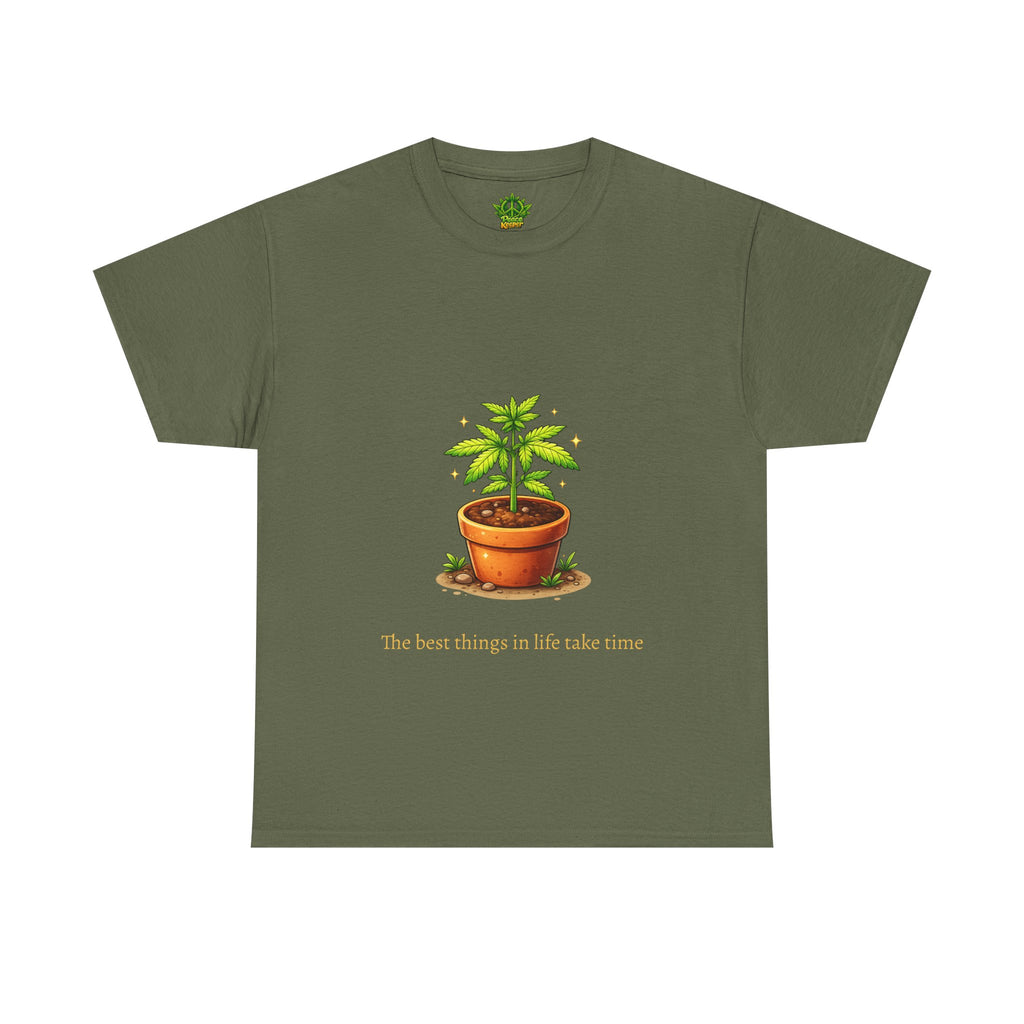 Baby marijuana plant shirt