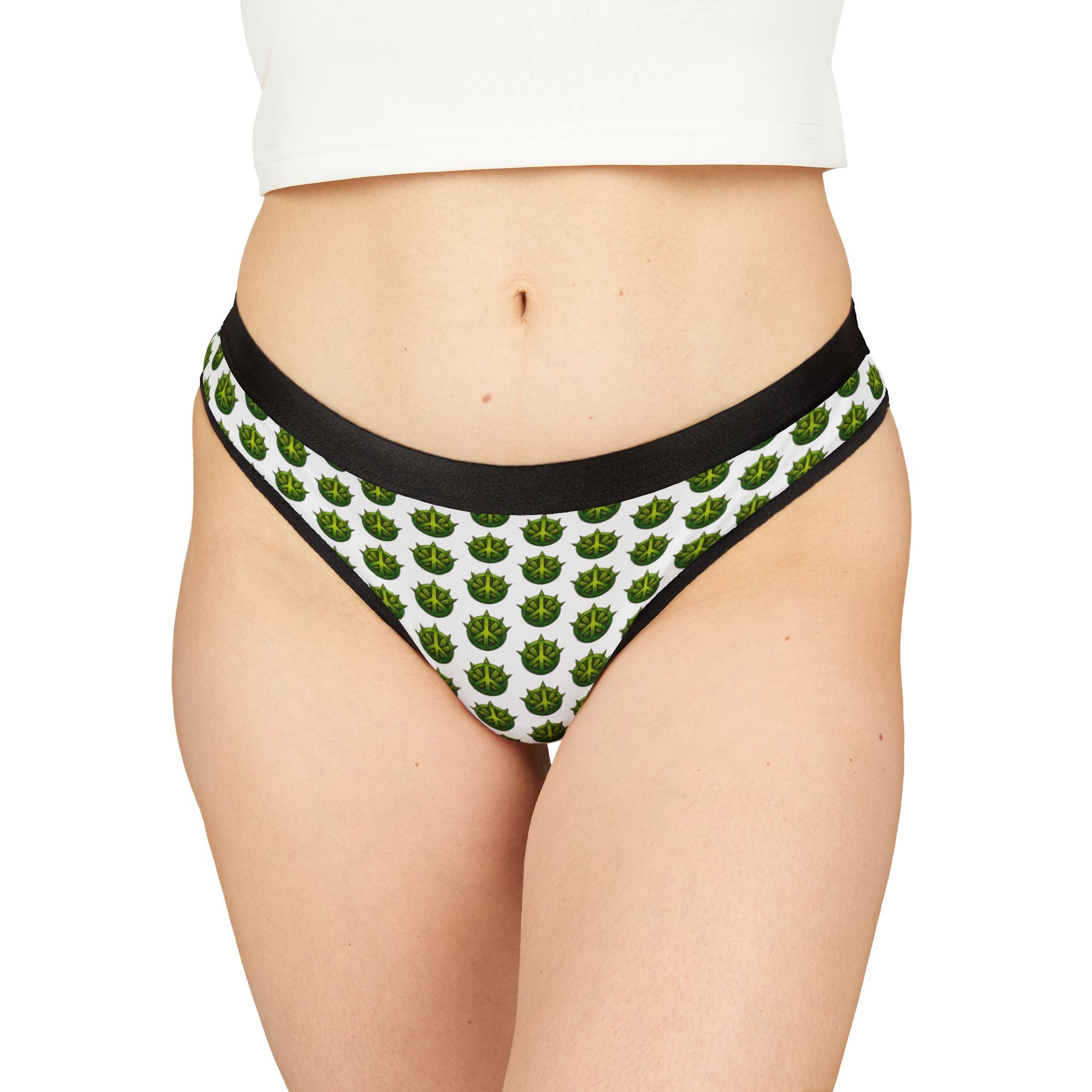Peace Keeper Marijuana peace Pattern Women's Thong