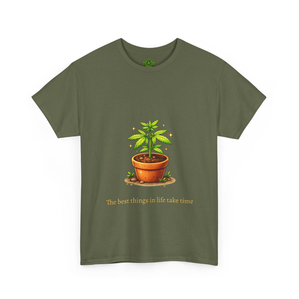Baby marijuana plant shirt