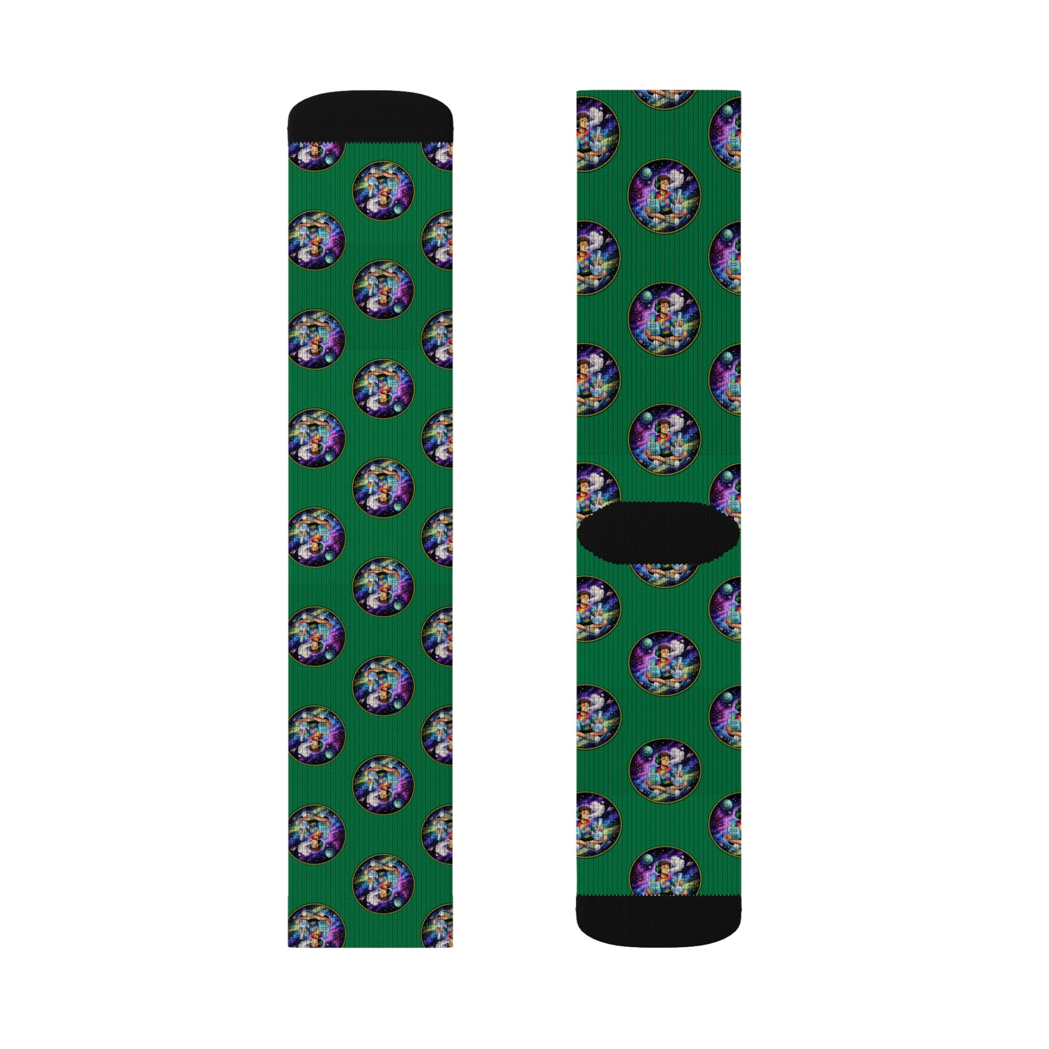 Green Space Stoner socks