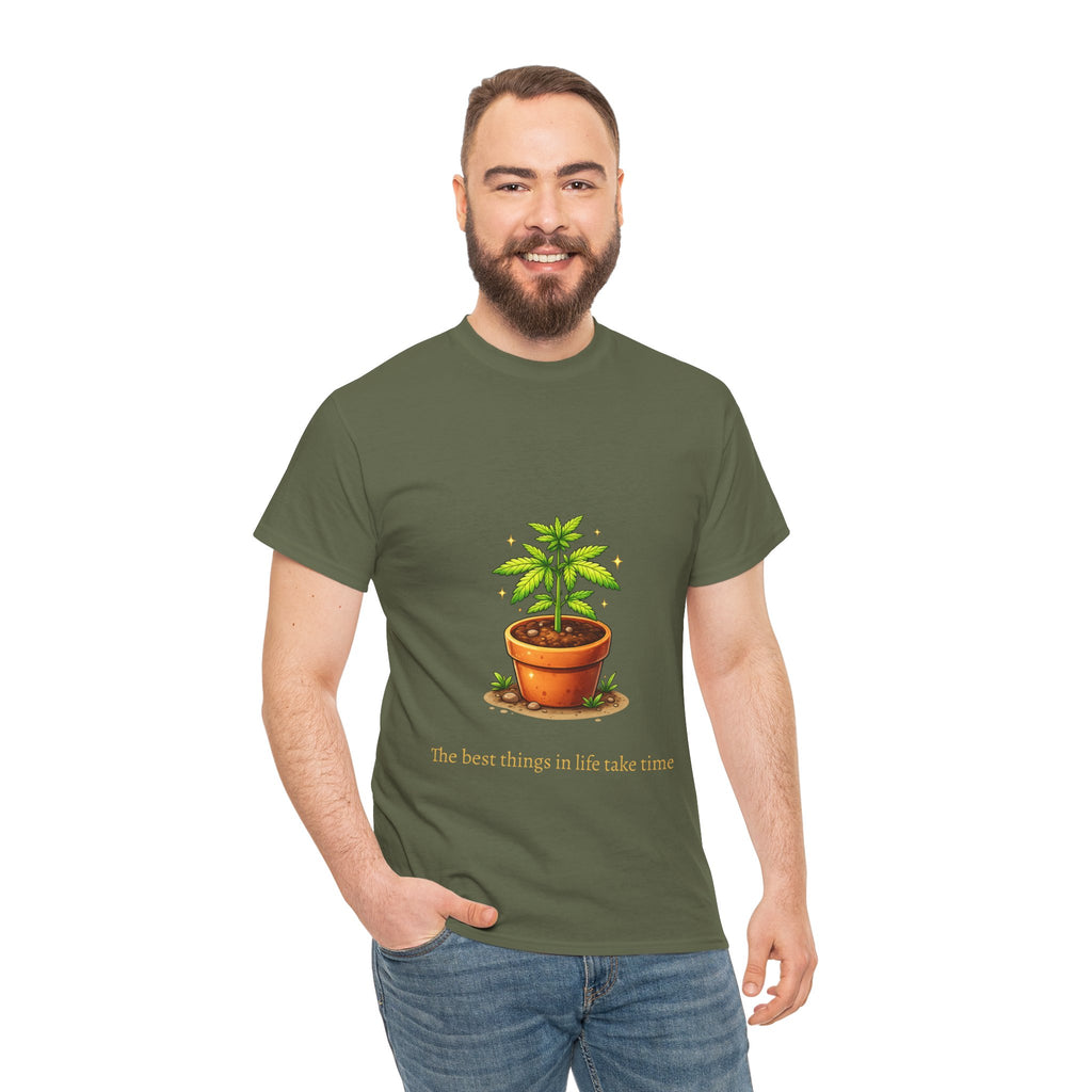 Baby marijuana plant shirt