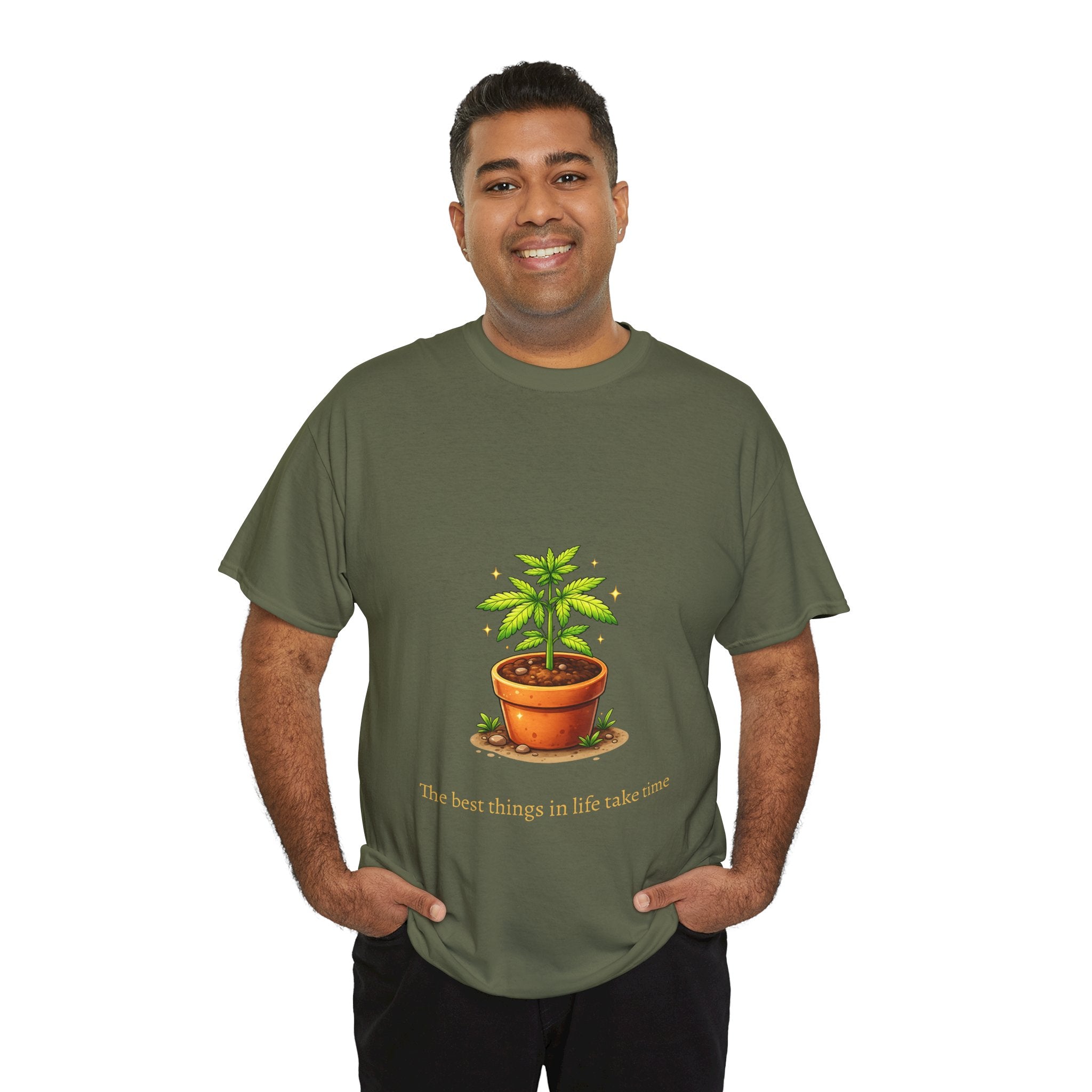 Baby marijuana plant shirt