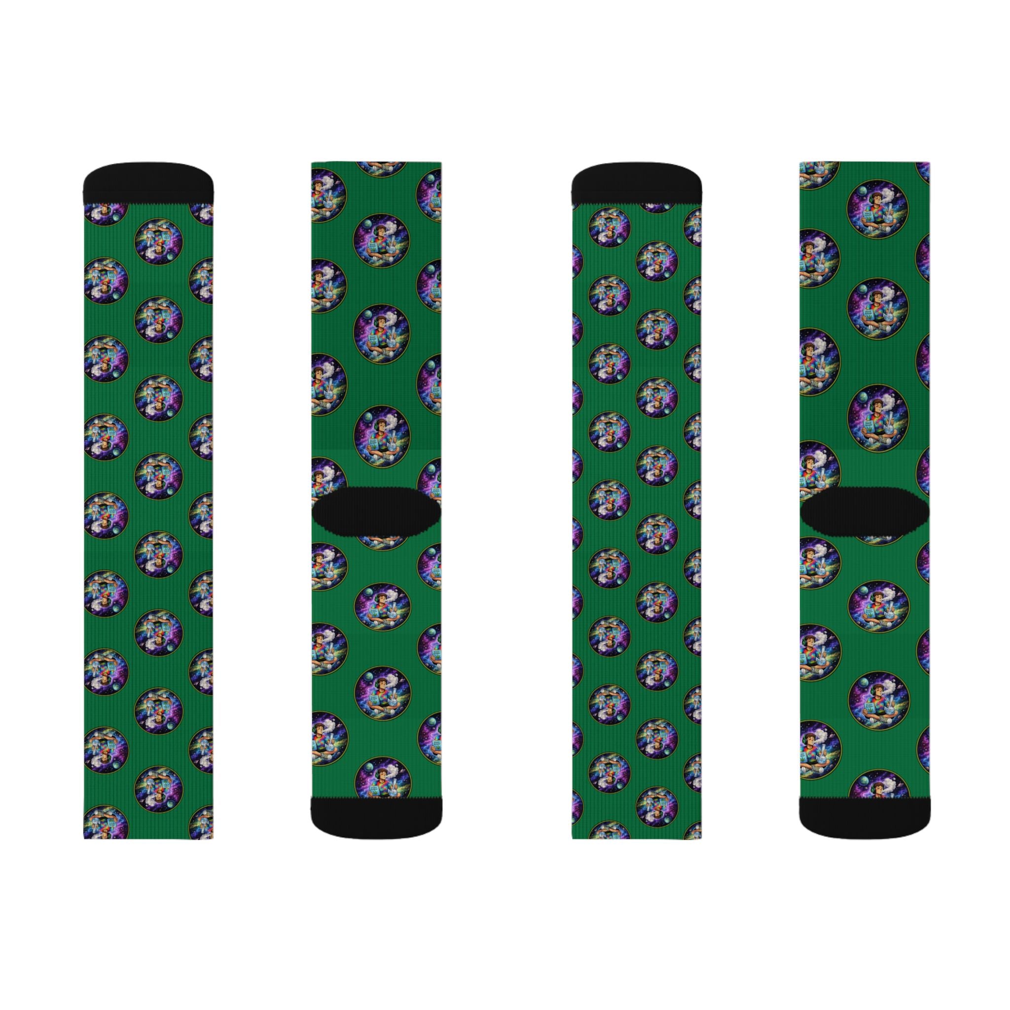 Green Space Stoner socks