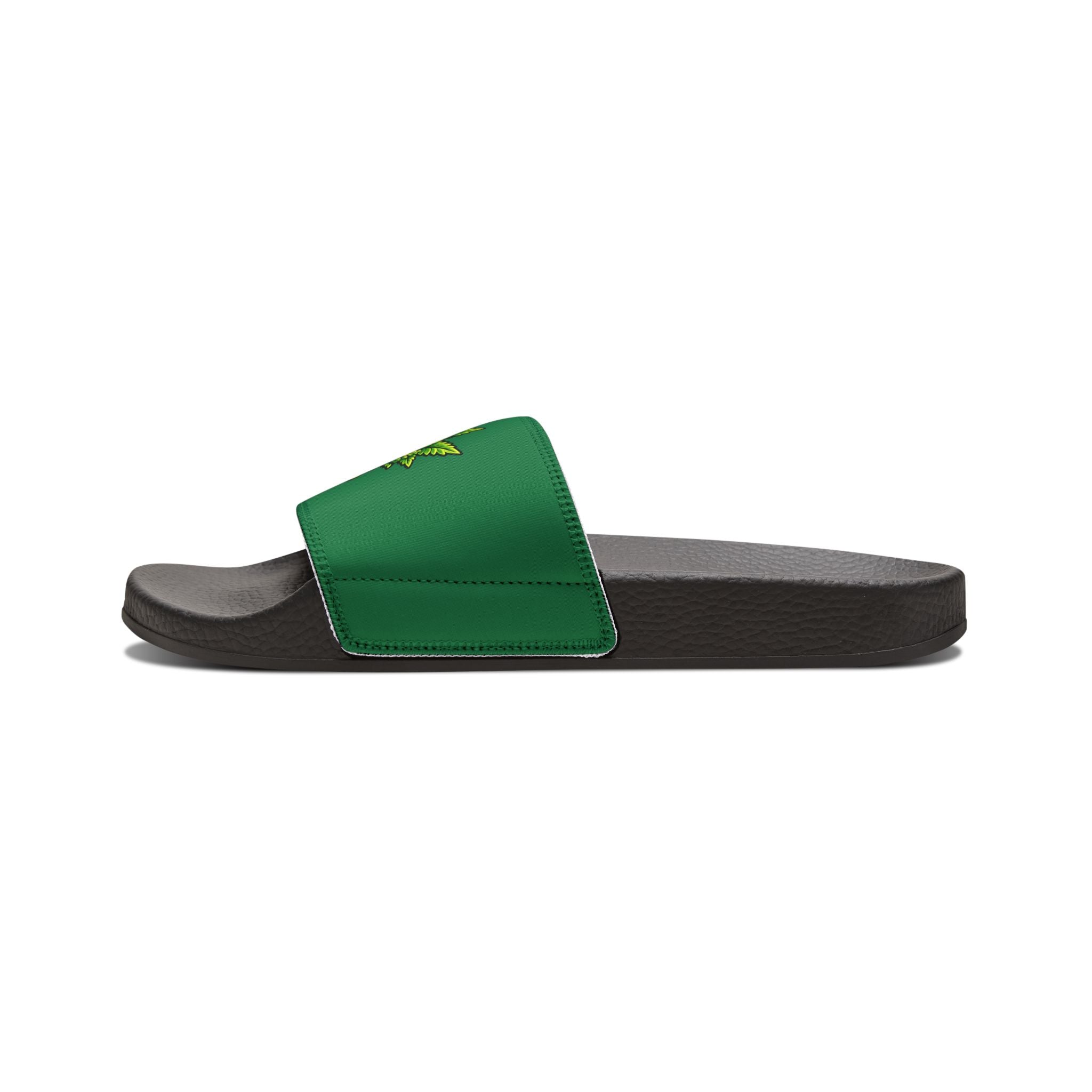 Removable-Strap Slide Sandals — Green Peace Keeper Stoner