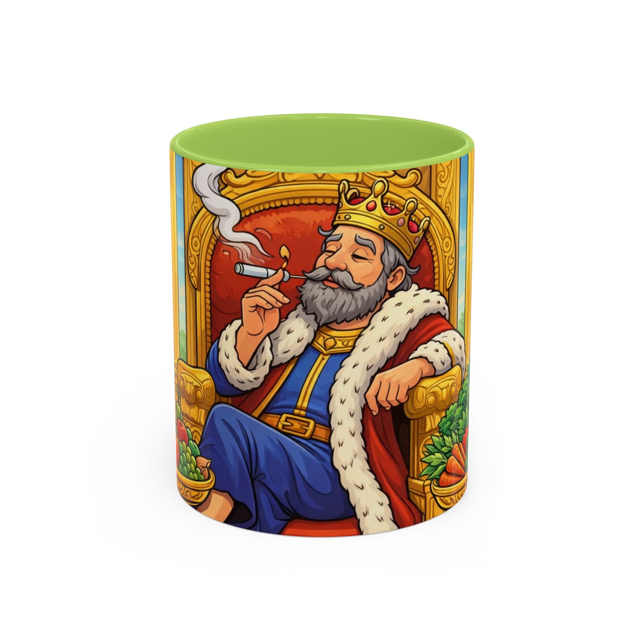 Coffee Mug —Eat like a king, smoke like a king