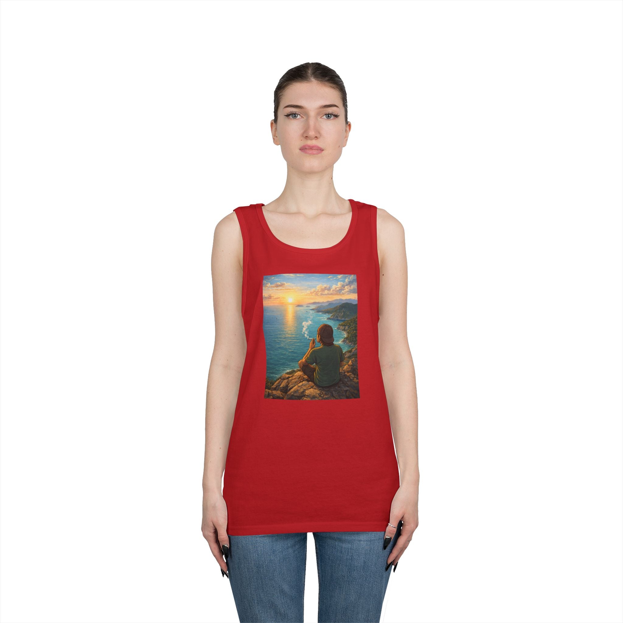 Mountain smoke sesh Tank Top