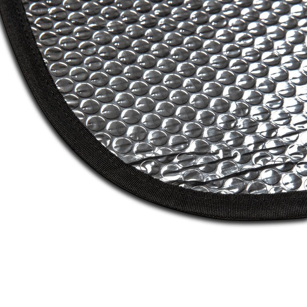 Car Sun Shade — 'Peace Keeper' Green Cannabis Leaf Windshield Cover