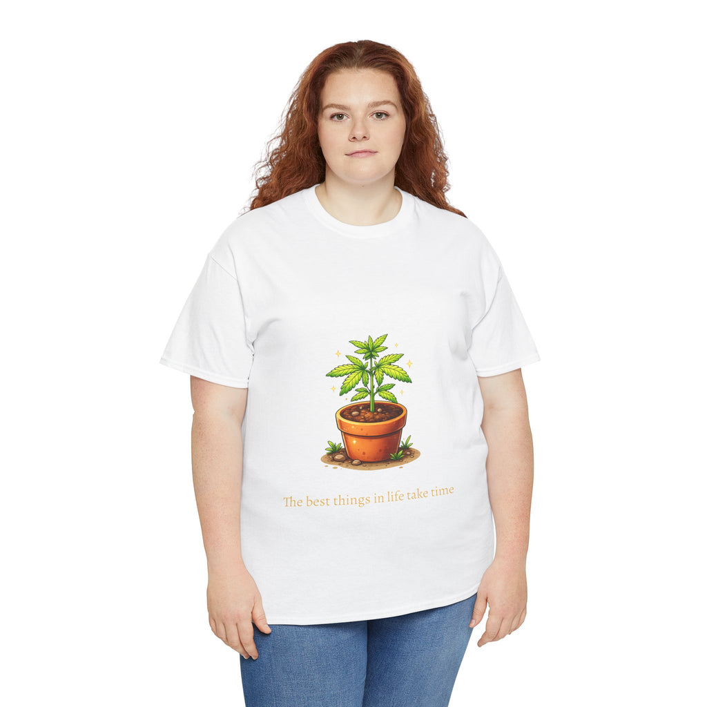 Baby marijuana plant shirt